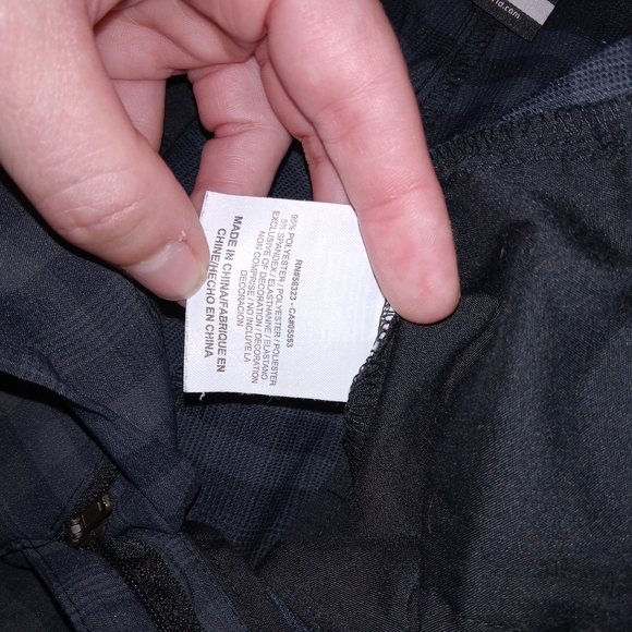 Nike Golf Performance Dri Fit Plaid Shorts With Cardinals Logo Mens Size 34 - Picture 9 of 9